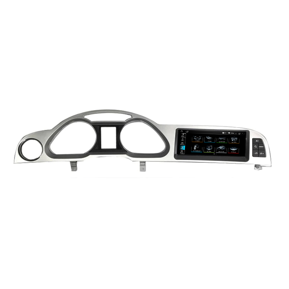 Autoradio Monitor Android Auto CarPlay Touchscreen Navigation GPS 10.25 Zoll 4+64GB Otra Core für Audi A6 4F C6 01