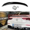 AMG Look Heckspoiler Spoiler lippe Schwarz hochglanz für Mercedes Benz CLA-Klasse C118 Coupe 01